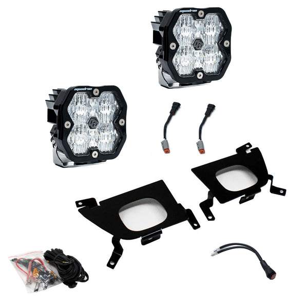 Baja Designs Squadron 2.0 Sport Fog Pocket Light Kit | 2019-2022 Chevy Silverado 1500 | 2019-2022 GMC Sierra 1500 | 2020-2022 Chevy Silverado 2500HD | More