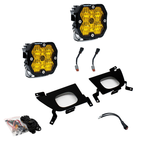 Baja Designs Squadron 2.0 Sport Fog Pocket Light Kit | 2019-2022 Chevy Silverado 1500 | 2019-2022 GMC Sierra 1500 | 2020-2022 Chevy Silverado 2500HD | More