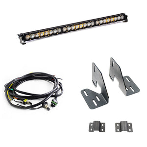 Baja Designs HD 30 Inch S8 Light Bar Kit | 2018-2019 GMC Sierra 2500HD | 2018-2019 GMC Sierra 3500HD