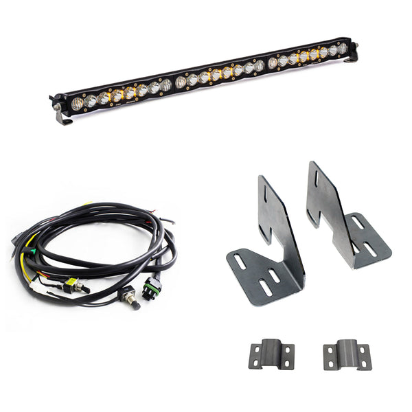 Baja Designs HD 30 Inch S8 Light Bar Kit | 2018-2019 GMC Sierra 2500HD | 2018-2019 GMC Sierra 3500HD