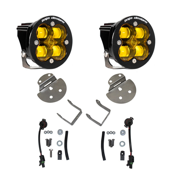 Baja Designs Fog Light SAE Fog Pocket Kit | 2015-2019 Chevy Silverado 2500HD | 2015-2019 Chevy Silverado 3500HD | 2015-2019 GMC Sierra 3500HD | More