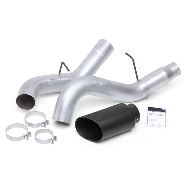 Banks Monster Exhaust System for 11-15 Chevy/GMC 2500/3500 and (16 2500 Only) 6.6L Duramax LML (SRW) Black Tip