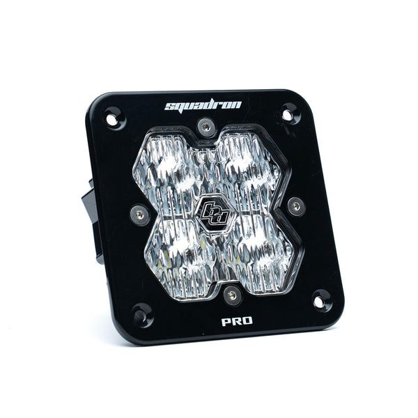 Baja Designs Squadron 2.0 Pro Black Flush Mount LED Auxiliary Light Pod