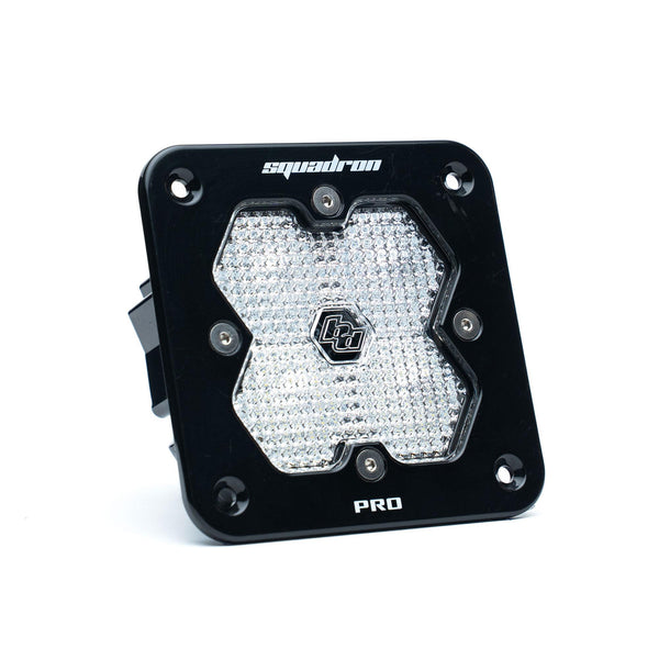 Baja Designs Squadron 2.0 Pro Black Flush Mount LED Auxiliary Light Pod
