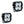 Baja Designs Squadron 2.0 Pro Black LED Auxiliary Light Pod Pair