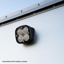 Baja Designs Flush Mount LED Light Pod Angled Black Squadron Pro