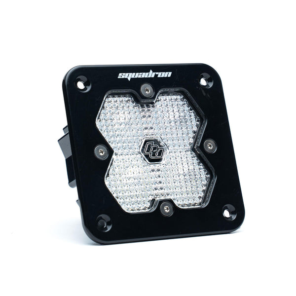 Baja Designs Squadron 2.0 Sport Black Flush Mount LED Auxiliary Light Pod
