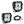 Baja Designs Squadron 2.0 Sport Black LED Auxiliary Light Pod Pair