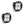 Baja Designs Squadron-R 2.0 Sport Black LED Auxiliary Light Pod Pair