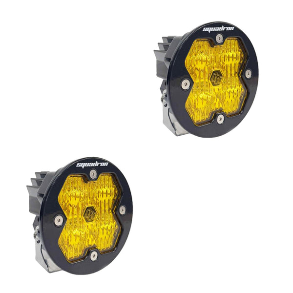 Baja Designs Squadron-R 2.0 Sport Black LED Auxiliary Light Pod Pair