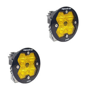 Baja Designs Squadron-R 2.0 Pro Black LED Auxiliary Light Pod Pair