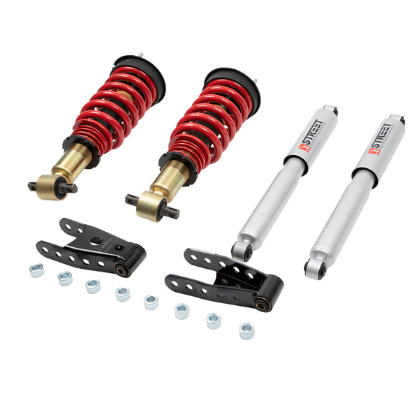 Belltech Performance Coilover Lowering Kit w/ Height Adjustable Front Coilovers | 2007-18 Silverado / Sierra 1500