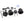 Banks Dual Gauge Pod Kit 52mm Sticky Base Suction Mount iDash 1.8 and 52mm (2-1/16 inch) gauges