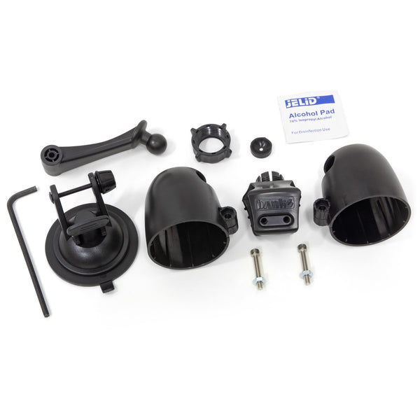 Banks Dual Gauge Pod Kit 52mm Sticky Base Suction Mount iDash 1.8 and 52mm (2-1/16 inch) gauges