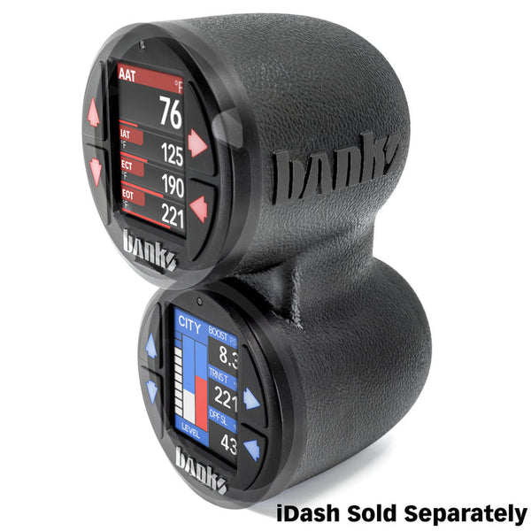 Banks 52mm iDash Stealth Pod Mounts for 15-19 GM 2500/3500