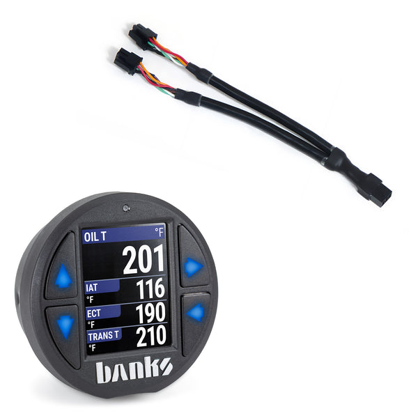 Banks iDash Pro OBDII CAN Bus Vehicles Expansion Gauge