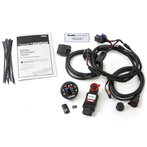 Banks Derringer Tuner (Gen2) with iDash 1.8 DataMonster 2017-19 Chevy/GMC 2500/3500 6.6L L5P