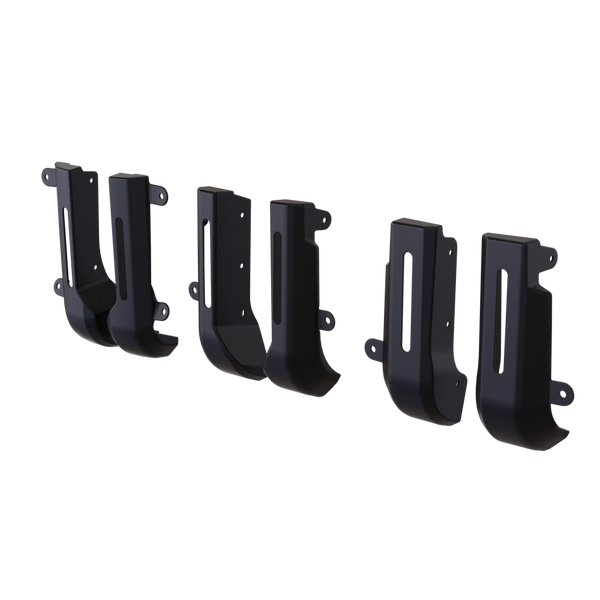 S&B 2020-2026 GMC Sierra 2500/3500 Front & Rear Fender Flare Caps