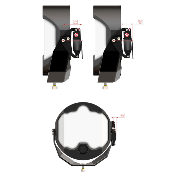 Baja Designs Reflex Light Actuator Kit LP4/LP6/LP9/XL-M Housing