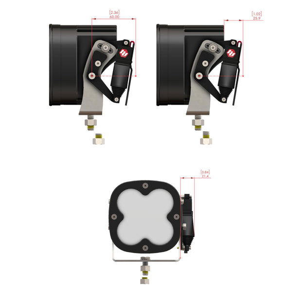 Baja Designs Reflex Light Actuator Kit XL Standard Housing