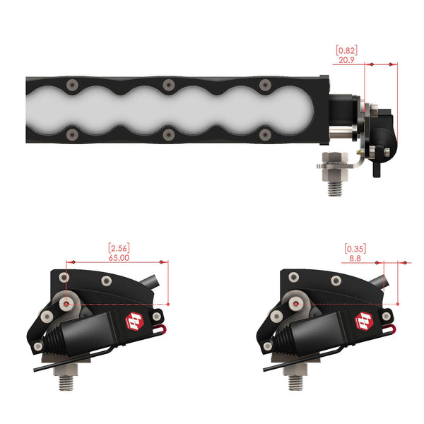 Baja Designs Reflex Light Actuator Kit S8 Single 10 Inch Light Bar