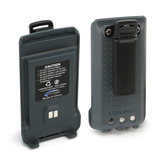 Rugged Radios GMR2 Replacement Battery w/ 12v Charge Port and Belt Clip - Colorado & Canyon Enthusiasts