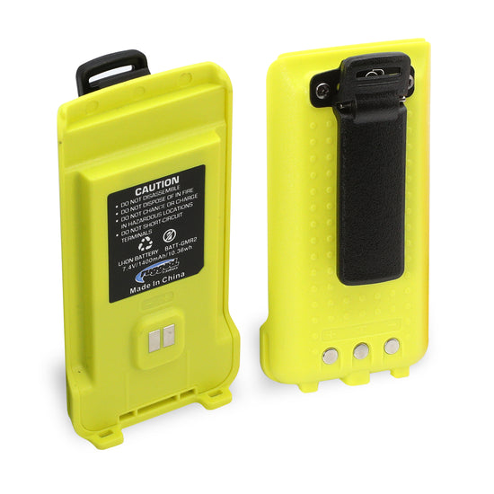 Rugged Radios GMR2 Replacement Battery w/ 12v Charge Port and Belt Clip - Colorado & Canyon Enthusiasts