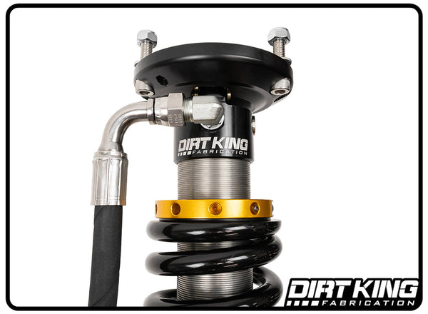 Dirt King 2.5 Coilovers | DCA Remote Reservoir | 2019+ Silverado / Sierra 1500