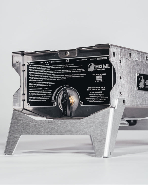 HOWL R1 portable propane fire pit image 2