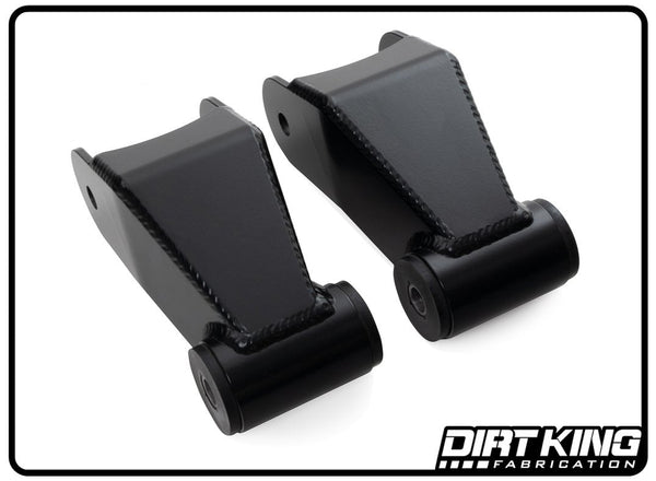 Dirt King Long Travel Shackles | 2019+ Silverado / Sierra 1500