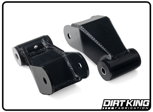 Dirt King Long Travel Shackles | 1999-2018 Silverado / Sierra 1500