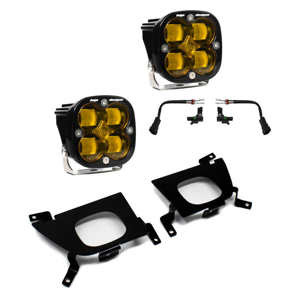 Baja Designs Squadron SAE Fog Pocket Light Kit | 2019-22 Silverado 1500 | 2020-22 Silverado HD