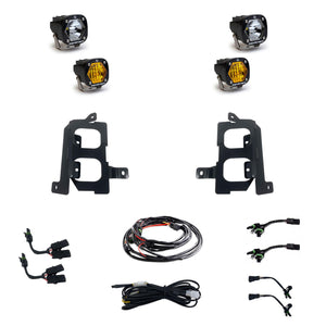 Baja Designs S1 Dual Fog Pocket Light Kit | 19-22 GMC Sierra 1500 - Underland Offroad