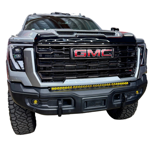 SSE 40” Baja Designs S8 Light Bar Mount | 2024+ GMC Sierra 2500HD AT4X AEV Edition
