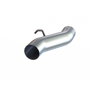 MBRP Armor Plus 4 Inch Exhaust Pipe Adaptor T409 Stainless | 2006-2007 Chevrolet/GMC Silverado/Sierra 2500/3500 Duramax Regular Cab
