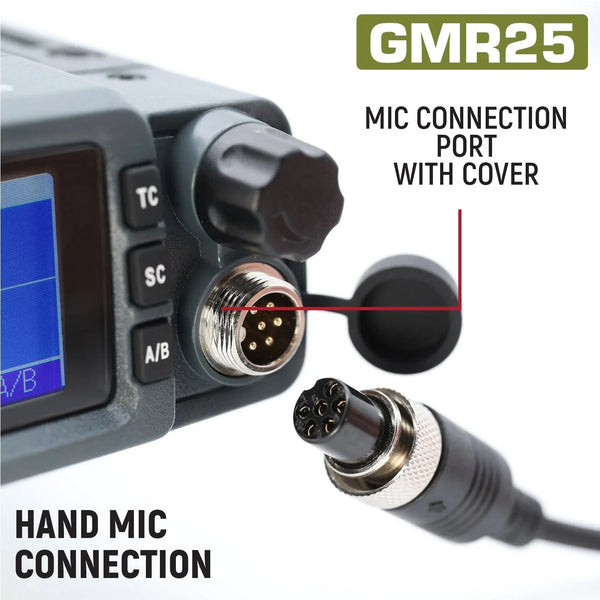 Rugged GMR25 Waterproof GMRS Mobile Radio - Colorado & Canyon Enthusiasts