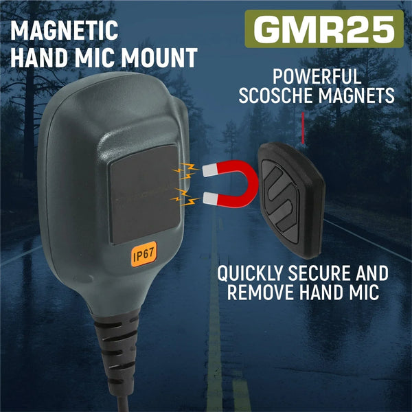 Rugged GMR25 Waterproof GMRS Mobile Radio - Colorado & Canyon Enthusiasts