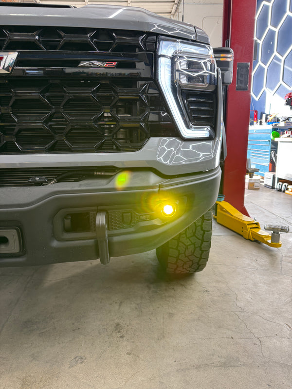 SSE S1 Fog Light Upgrade | 24+ Silverado / Sierra HD | ZR2 Bison / AT4X AEV Edition