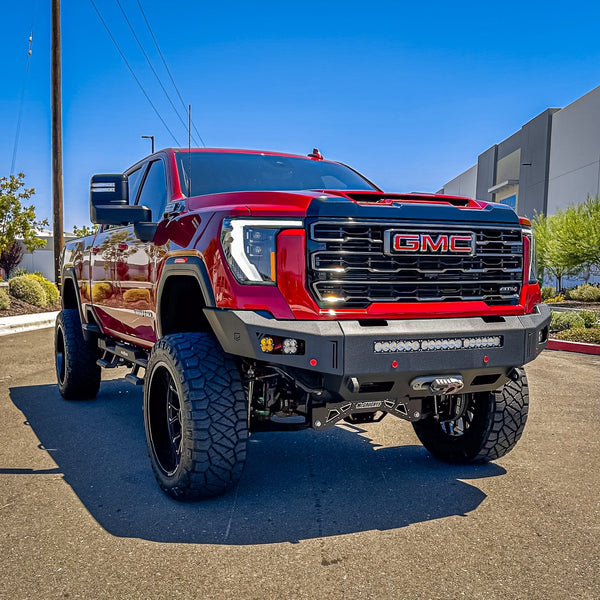 Chassis Unlimited Octane Series Front Winch Bumper | 2024+ Sierra HD