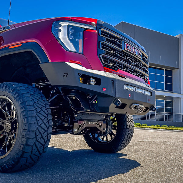 Chassis Unlimited Octane Series Front Winch Bumper | 2024+ Sierra HD