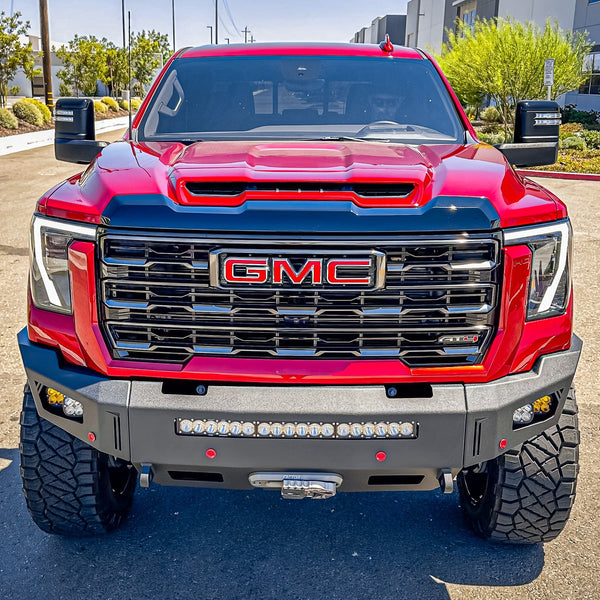 Chassis Unlimited Octane Series Front Winch Bumper | 2024+ Sierra HD