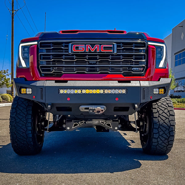 Chassis Unlimited Octane Series Front Winch Bumper | 2024+ Sierra HD