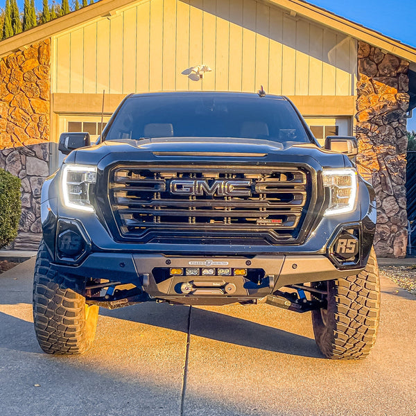 Chassis Unlimited RTS Front Winch Bumper | 2019-21 Sierra 1500