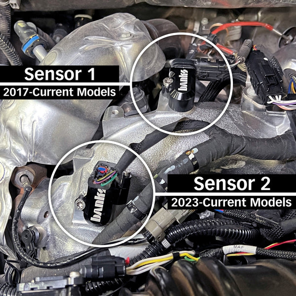 Banks Dual MAP Sensor Relocation Kit | 2023+ HD | 6.6L Duramax