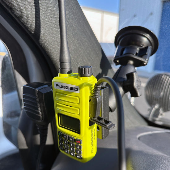 Rugged Radios RAM Mount for Handheld Radios - Colorado & Canyon Enthusiasts