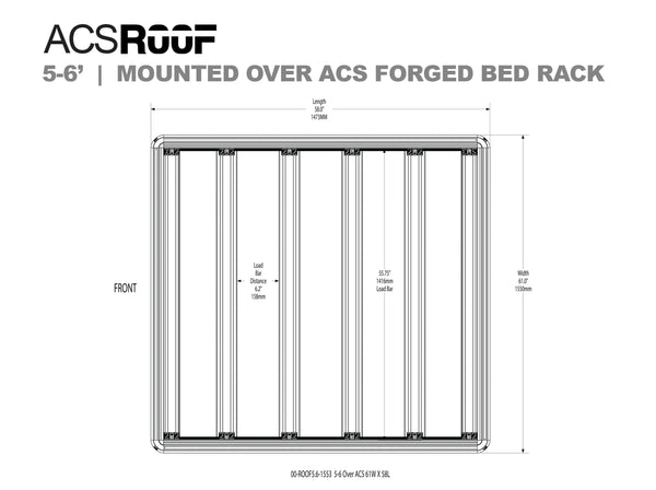 Leitner ACS ROOF for Over ACS FORGED & CLASSIC Bedrack