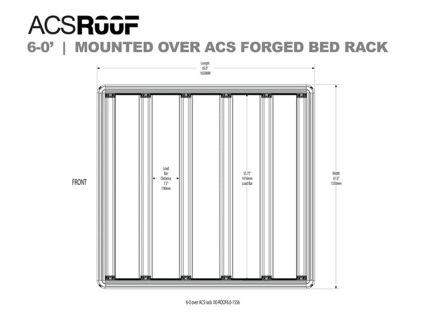 Leitner ACS ROOF for Over ACS FORGED & CLASSIC Bedrack