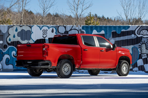 MBRP Armor Pro 3 Inch Cat Back Exhaust Single Side Exit T304 Stainless | 2019+ Silverado/Sierra 1500 2.7L