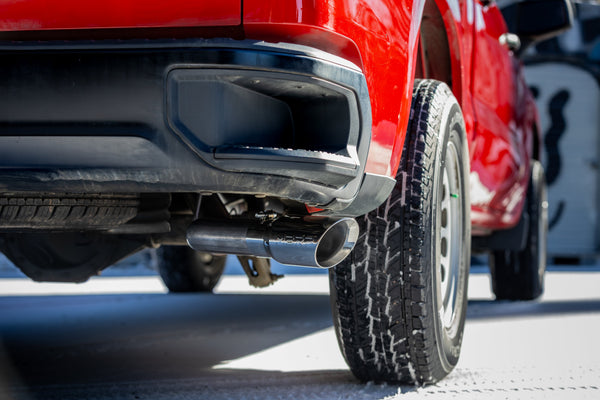 MBRP Armor Pro 3 Inch Cat Back Exhaust Single Side Exit T304 Stainless | 2019+ Silverado/Sierra 1500 2.7L