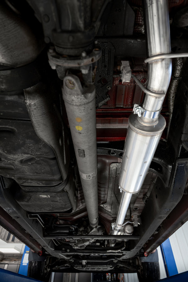 MBRP Armor Lite 3 Inch Cat Back Exhaust Single Side Exit Aluminized | 2019+ Silverado/Sierra 1500 2.7L